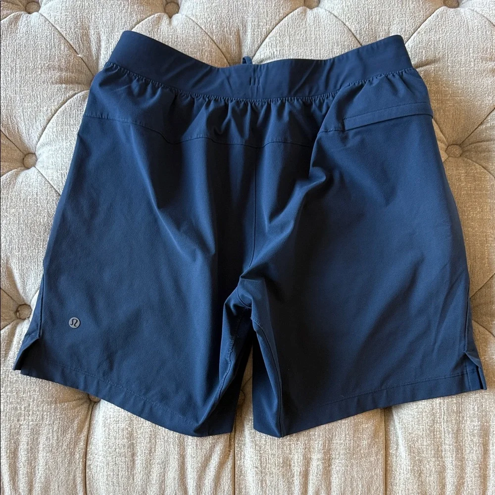 Lululemon Men’s‎ S Navy Blue Athletic Shorts 7 inseam
